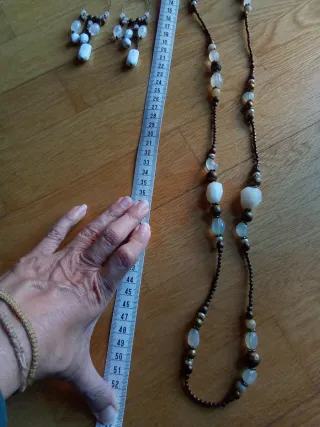 CONJUNTO FLAMENCA COLLAR Y PENDIENTES