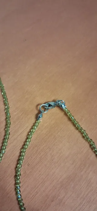 Conjunto collar y pulsera de cuentas