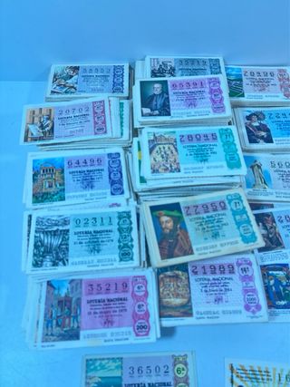 +2700 Lotería Nacional décimos