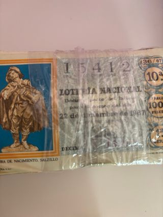 +2700 Lotería Nacional décimos