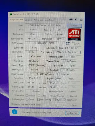 Portátil Sony Vaio i7 Plata/Blanco