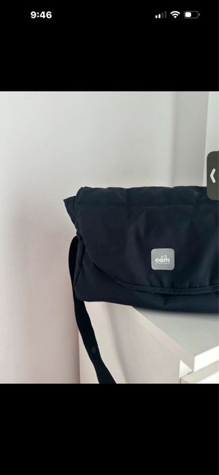 Borsa cambio CAM nera