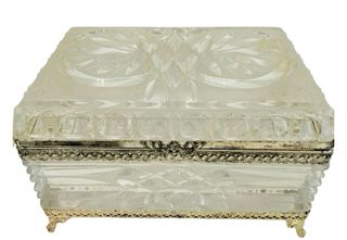 Joyero espectacular tallado Era hollywood regency