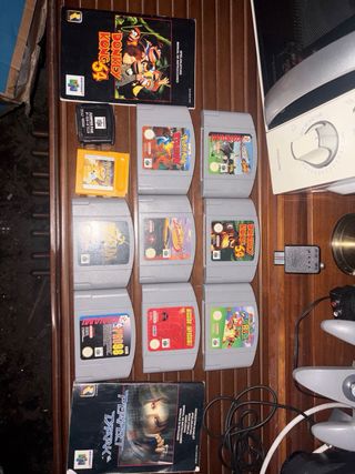 Nintendo 64 Consola y Mandos