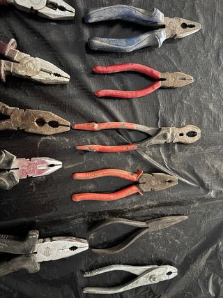 Lote de alicates variados