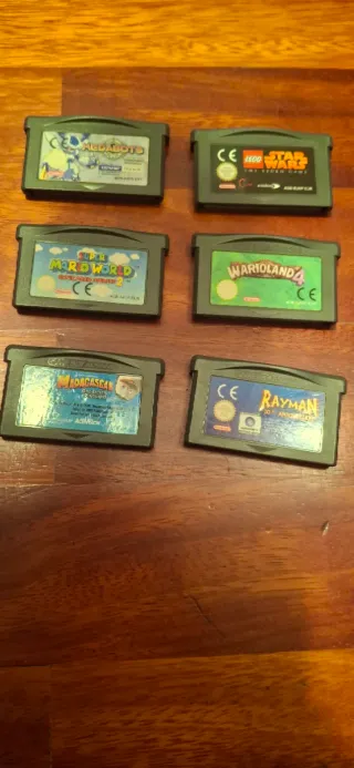 Juegos Gameboy advance se venden por separado