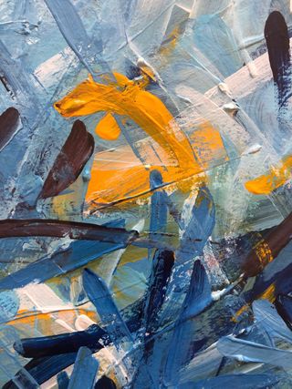 Arte Abstracto Obra original pintada a mano