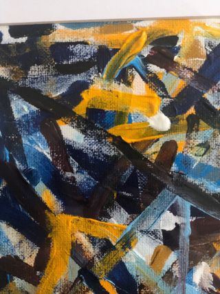 Arte Abstracto Obra original pintada a mano