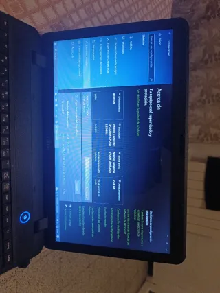 Portátil Fujitsu Negro/Plateado