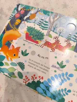 La magia del invierno (Escucho, toco y descubro)