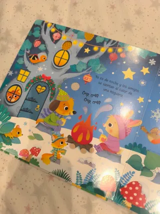 La magia del invierno (Escucho, toco y descubro)