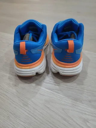 Hoka Bondi 8 Talla 42 2/3 Azul/Naranja