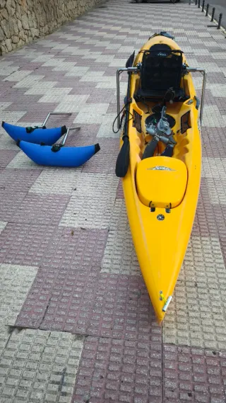 Kayak Hobie Revolution 13 color mango.