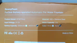 Fuente automática para gatos