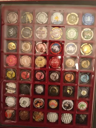 Colección chapas  cava 1€ por chapa