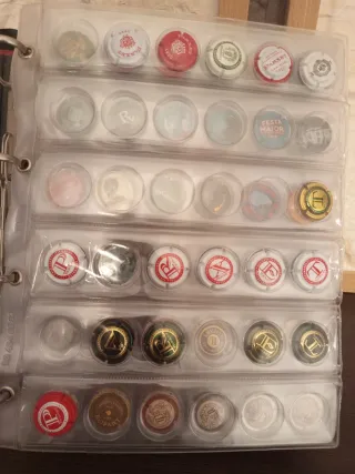 Colección chapas  cava 1€ por chapa