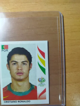 Cromo Cristiano Ronaldo Mundial Alemania 2006