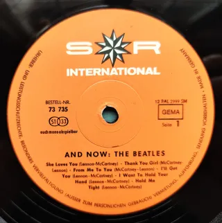 LP 1966 🇩🇪 THE BEATLES - AND NOW: THE BEATLES