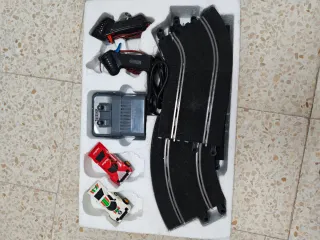 Scalextric GT.15 y GP.21, Cajas pistas, accesorios