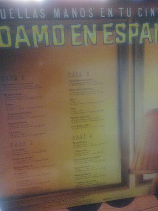 Vinilo Adamo en Español