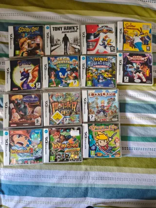 Lote 73 juegos Nintendo DS