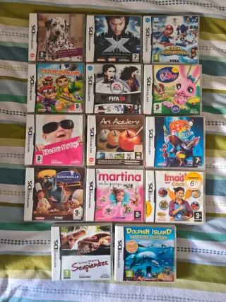 Lote 73 juegos Nintendo DS