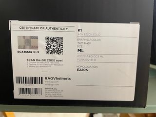 Casco AGV K1 2205 Negro Mate T-ML