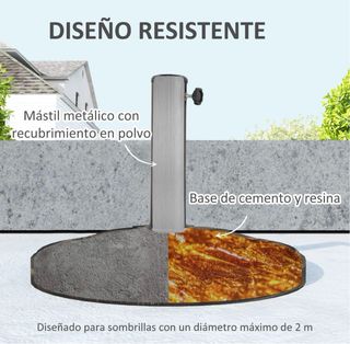 Base para sombrilla 12 kg
