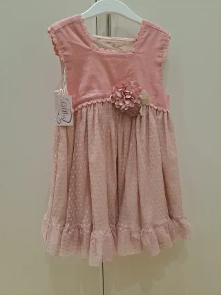 Vestido ceremonia Lolittos niña T.6