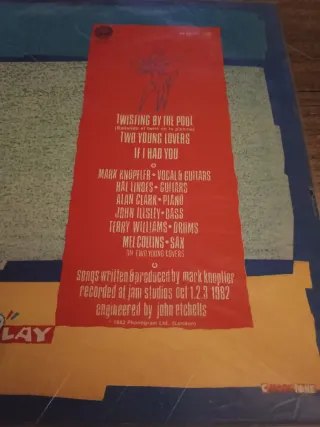 Dire Straits Twisting by the Pool Vinilo 12"45