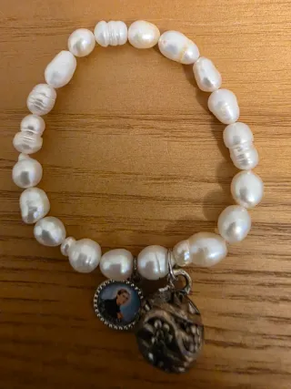Pulsera Santa Gema Perlas