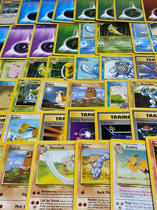 58 cartas pokémon BASE SET 2 inglés