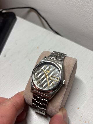 Orologio Seiko Automatico Grigio Oro