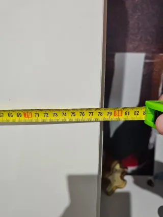 Armario Escobero Blanco