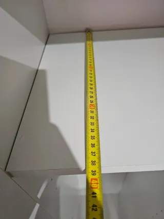 Armario Escobero Blanco