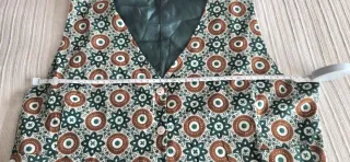 Chaleco estampado Made in Italy