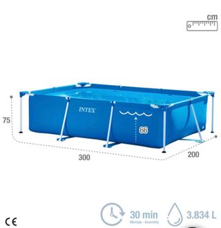 Piscina Intex rectangular 300x200