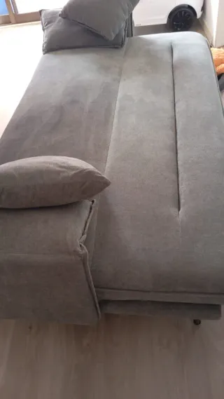 Sofá cama 2 plazas gris