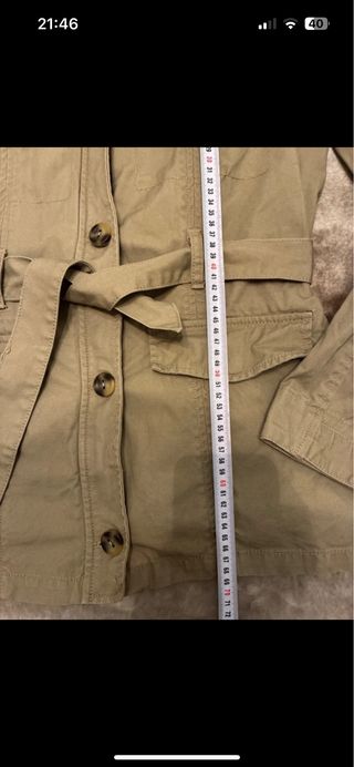 Chaqueta Beige Talla L