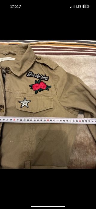 Chaqueta Beige Talla L