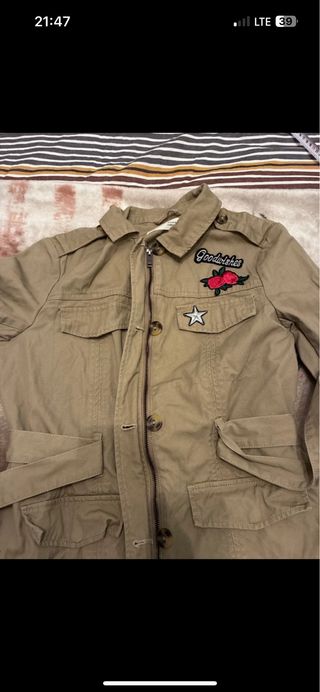 Chaqueta Beige Talla L