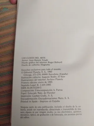 Libro Las Claves de la Escultura