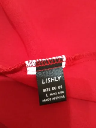 Camiseta tirantes Shein, talla L