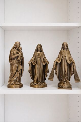 Pack 3 Figuras Virgen María de 15 cm de alto