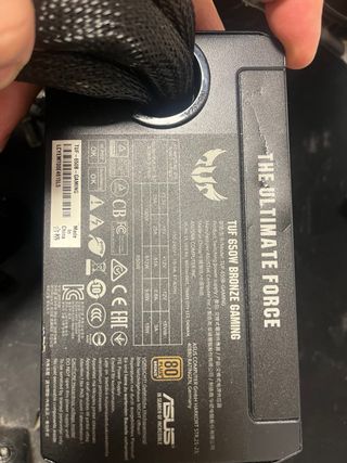 Fuente Alimentación ASUS TUF Gaming 650W