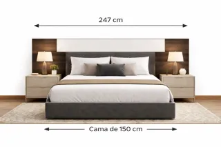 Cabecero moderno cama 135/150