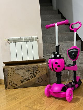 Patinete 5 en 1 para niños