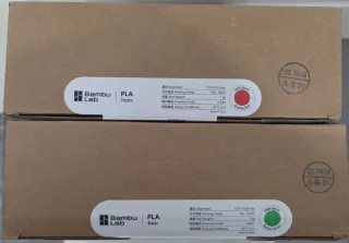2 Bobine Filamento 3D Bambu Lab, Nuove e Sigillate