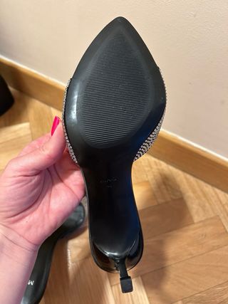 Sandalias Mango Brillantes Talla 40