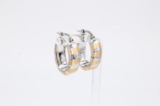 Aro De Oro Combinado De 18K.. Ref: 023-04-00467